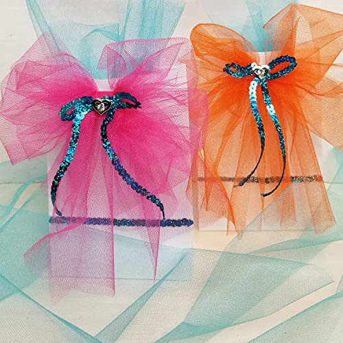 Image of Expo International Decorative Matte Tulle, Roll /Spool of 6 inch X 100 Yards, Lightweight Polyester Tulle Fabric for Tutus, Costumes, and Party Decorations, Washable, Easy-to-Use, Royal Blue