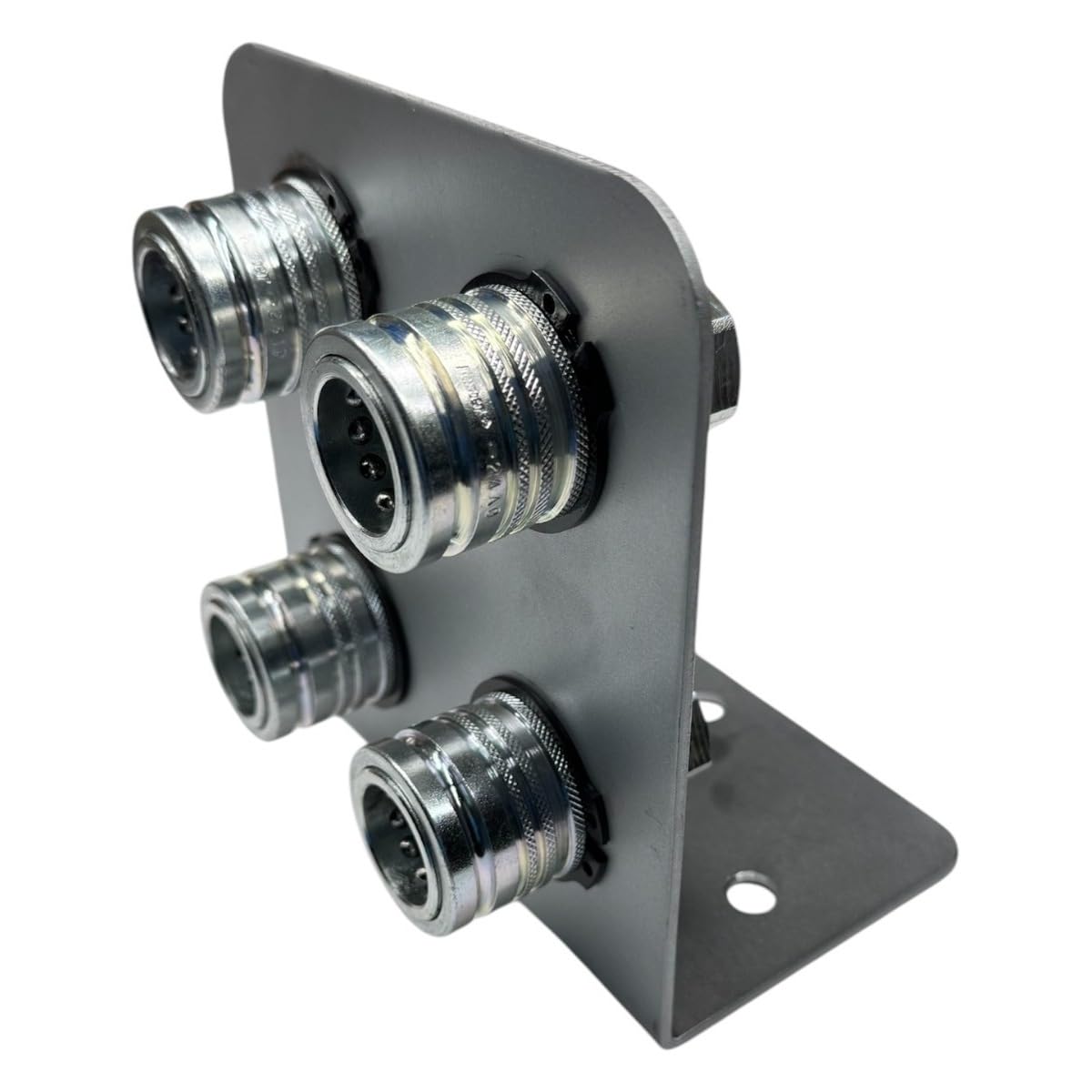 Supporto piastra di fissaggio completa di 4 innesti rapidi Push Pull