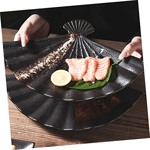 Zerodeko 1 PC Elegante Tipo Japonês Bolinho De Massa Em De Setor Lanche Estilo Churrasco Restaurante