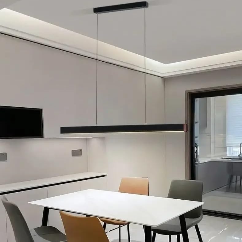 Plafond moderne à LEDs de 80cm lustre salon chic à intensité variable