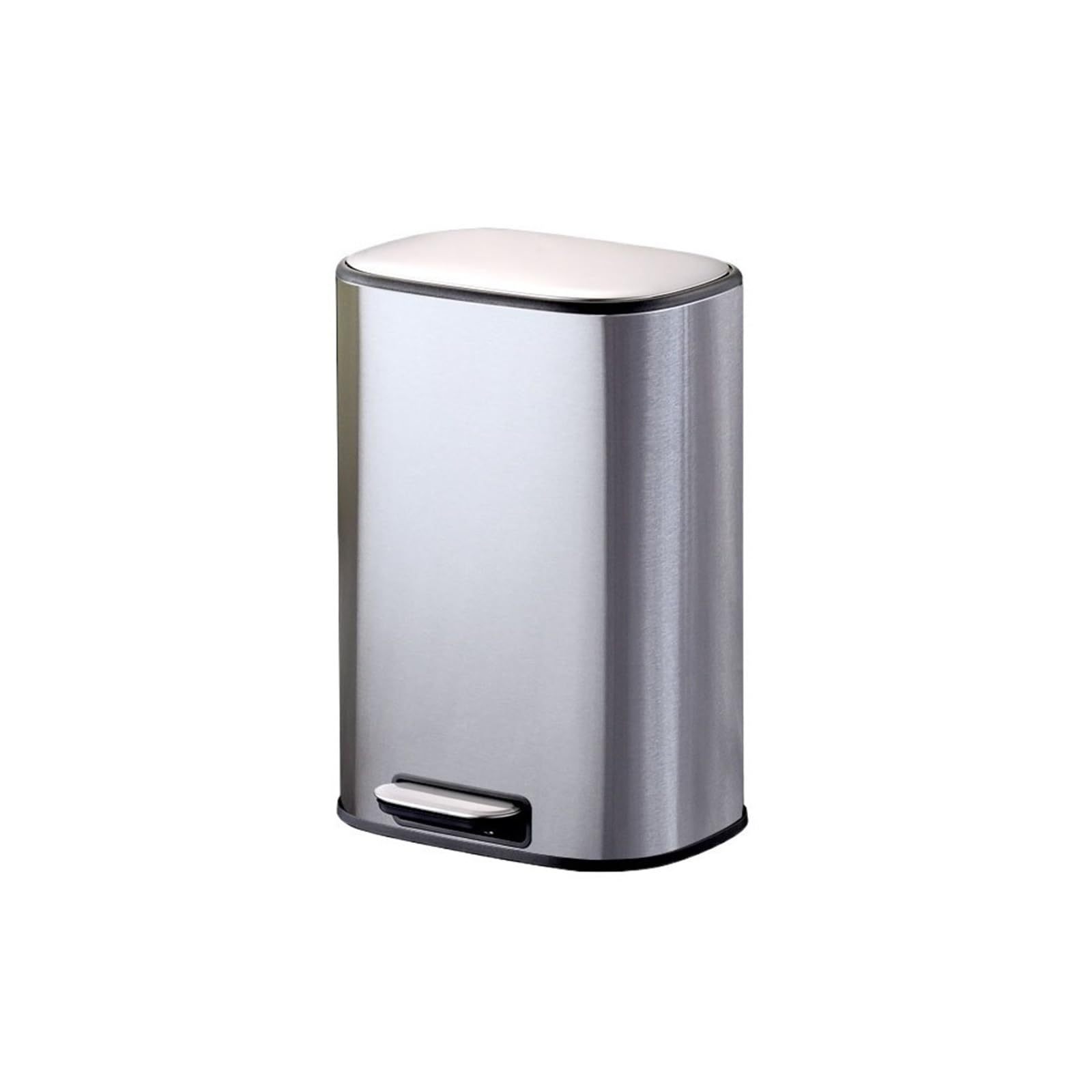 Garbage Bin Foot operated garbage bin office(Silver)