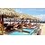 Artificial Thatch Tile, Simulation Thatch Plastic Thatch Anti-Rot Flame Retardant Gazebo Decoration Fake Thatch, 5 Colors (Color : C-6pcs, Size : 50x50cm)