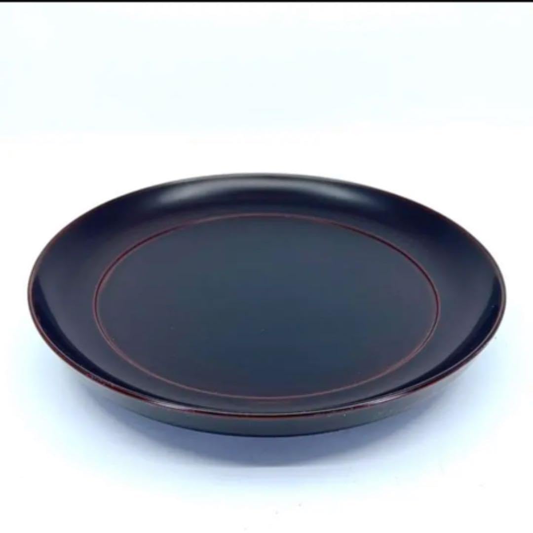 岩舘正二/隆浄法寺塗高台八寸盛皿