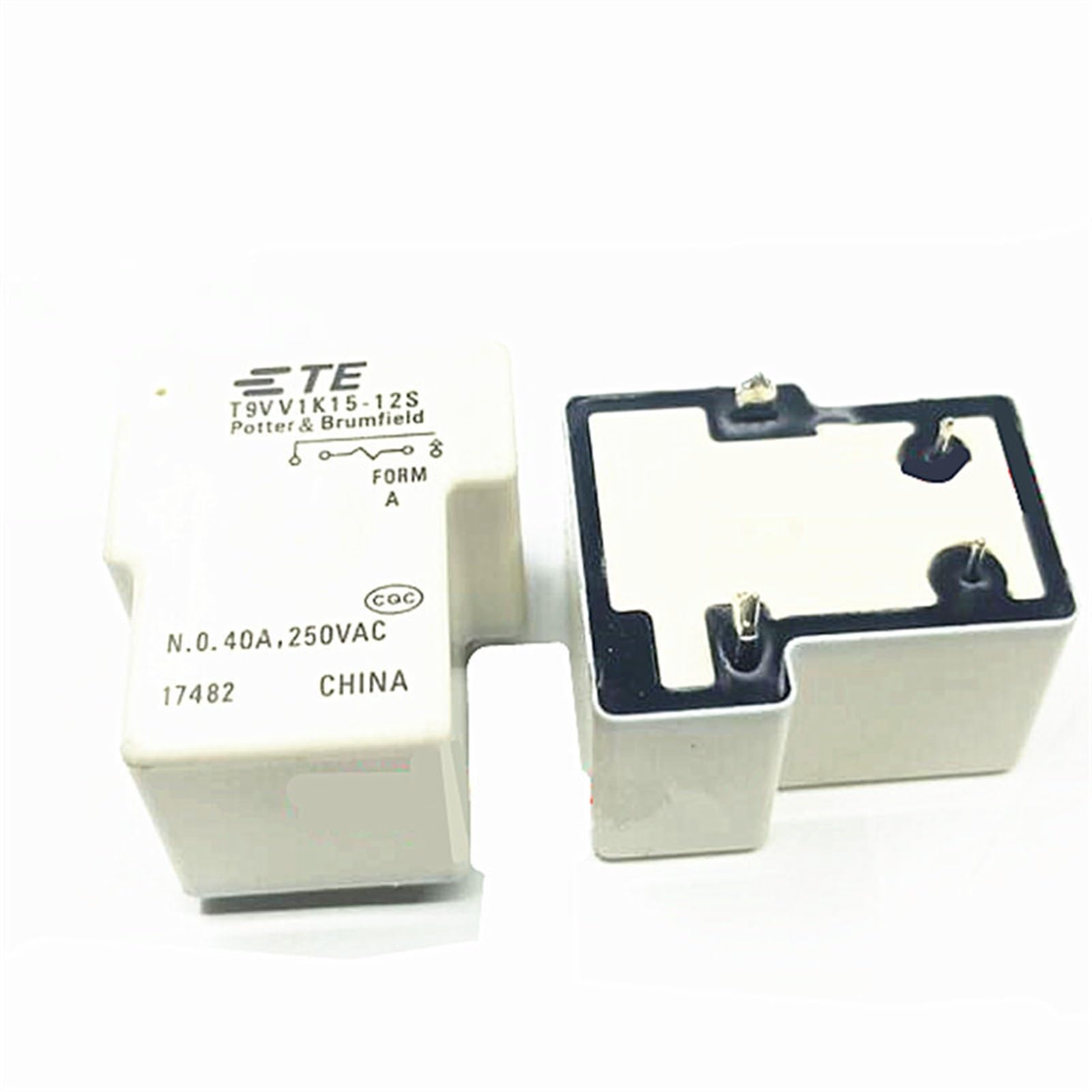 JGNAYRKJQI Relay T9SV1K15-12 T9SV1K15 12 T9SV1K1512 12VDC DC12V 12V 35A 250VAC 4PIN Relay(5PCS)