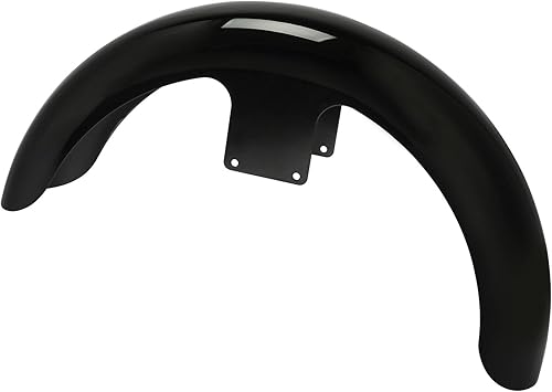 Miniatura 5 de Green-L Guardabarros delantero envolvente de 21 pulgadas, color negro vívido para Harley Touring Road Street Electra Glide Bagger Chopper Bobber
