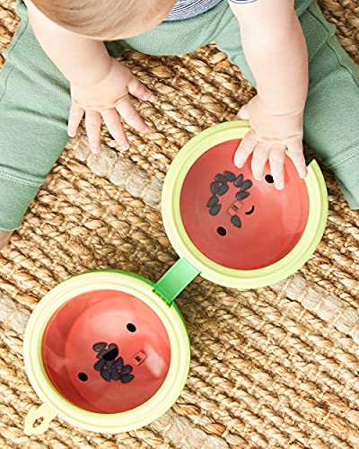 Skip Hop Baby Musical Toy Drums, Farmstand, Rattle Melon Drum #TOP6
