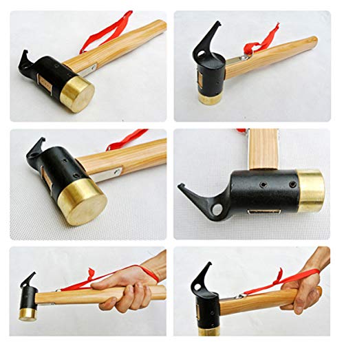 TEHAUX Removedor de Participação de Marreta Martelos Martelo Tenda Caminhadas Barraca de Acampamento