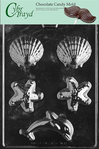 NAUTICAL ASSORTMENT chocolate candy mold