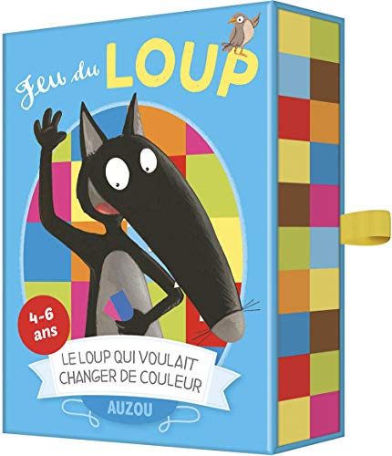 Cartes à jouer Auzou - jeu du Loup qui voulait changer de couleur