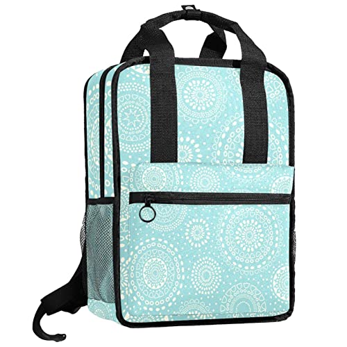 Sac à dos garçons motif floral tropical blanc confort unique réglable