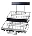 Winco APRK-6 Six Compartment Wire Airpot Rack,Black