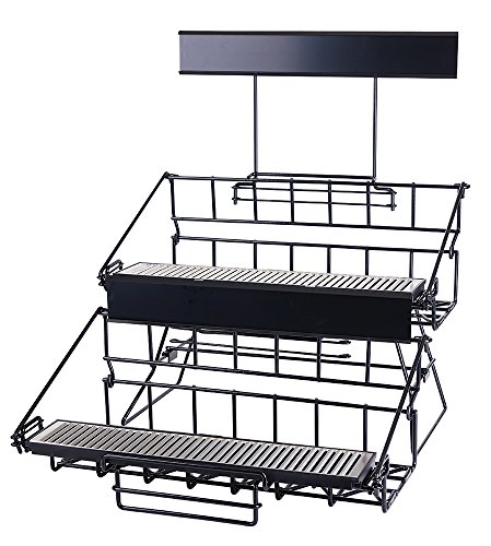 Winco APRK-6 Six Compartment Wire Airpot Rack,Black
