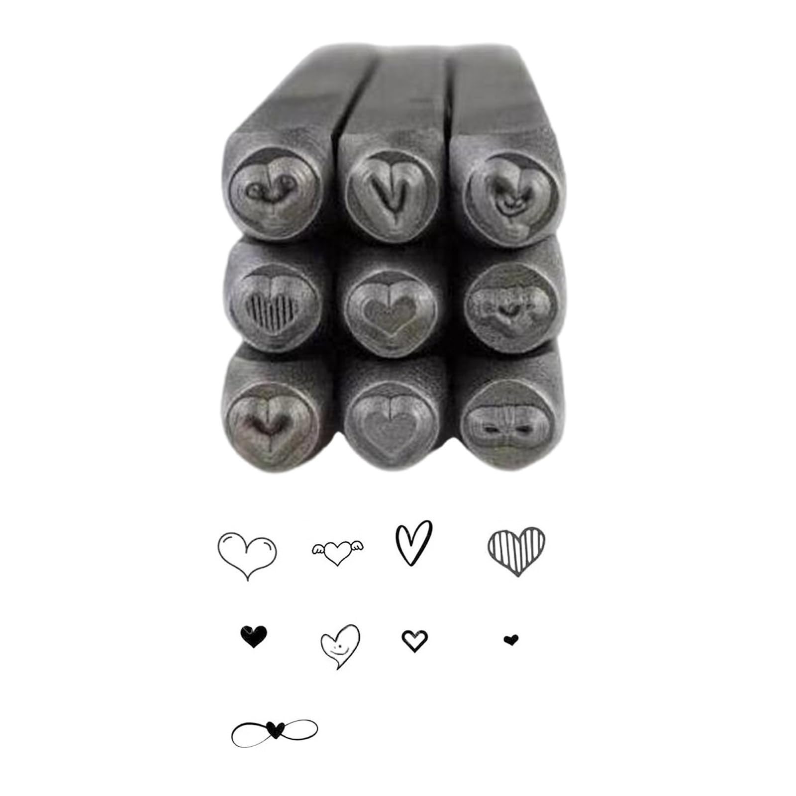 Accessoires de fabrication de bijoux : créez des motifs en cœur