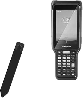 BoxWave Stylus Pouch Compatible with Honeywell EDA61K - Stylus PortaPouch, Stylus Holder Carrier Portable Self-Adhesive for Honeywell EDA61K - Jet Black