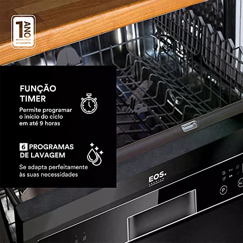 Lava-Louças EOS 14 Serviços Preto ELL14P 220V - Imagem 5
