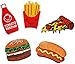 Produktbild i-Patch - Patches - 0002 - Fast-Food - Pizza - Pommes-Frites - Badges - Hamburger - Burger - Ketchup - Hot Dog - Stickerei - Bügelbild - Sticker - Applikation - Aufnäher - Aufbügler - zum aufbügeln