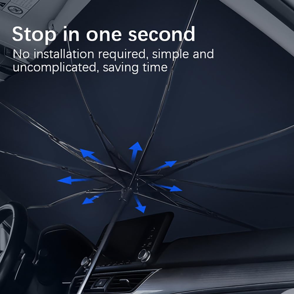 Pare-Soleil Pare-Brise Peugeot 3008 II 2016-2023 - Pliable, Anti-UV, Isolation Thermique - GNTHERF