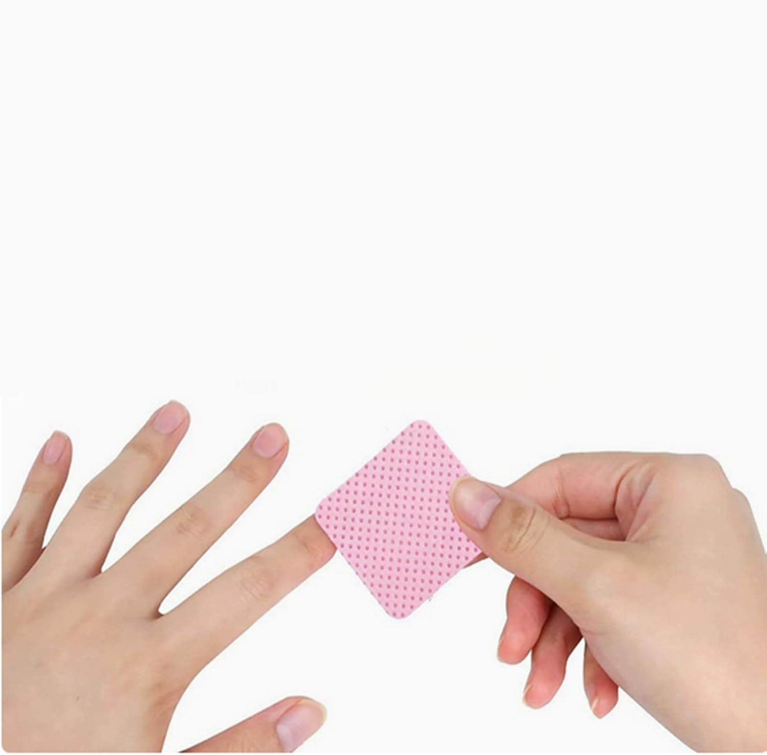 Disposable Remover Cotton Pad Wipes Nail Polish Eyelashes Glue Cleaner Lint-Free Paper Pad Cleaning Manicure Supplies-200PCS