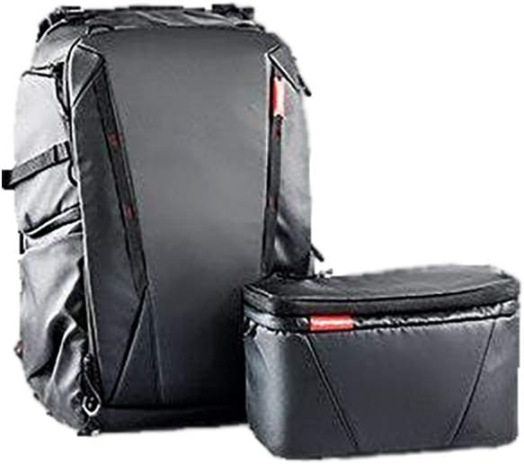 PGYTECH OneMo Camera Backpack 25L with Shoulder Bag for Sony 200-600mm Lens, Canon, Nikon, Drone, DJI OSMO Action/Pocket/OM 4, Mavic Air 2/Mini/2, DSLR/SLR Mirrorless, Camera Tripod (Twilight Black)