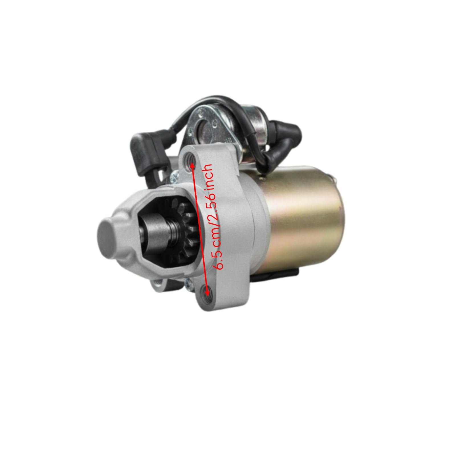 Motorino di Avviamento con Solenoide Robusto Motorino D'avviamento con Solenoide Elevata Qualità Avviatore per Tecnici Riparatori, Meccanici, Officina, Motore 173/177F