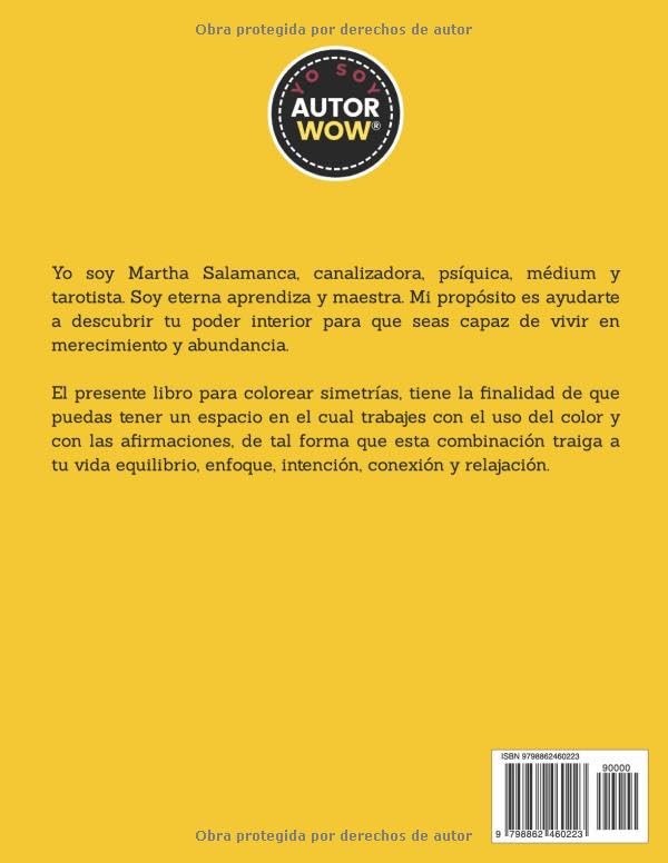 Vista 2 de Simetrías para colorear Tu conexión con la creatividad (Spanish Edition)