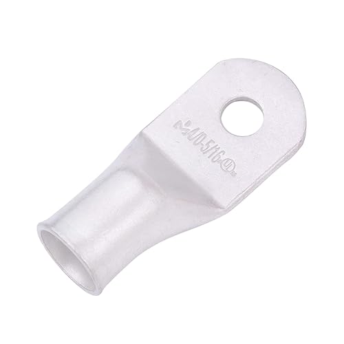 Miniatura 89 de SELTERM - Terminal en anillo de grado marino UL 2/0 AWG 3/8 pulgadas (25 uds) para batería, terminal tubular de cable eléctrico, conector calibre