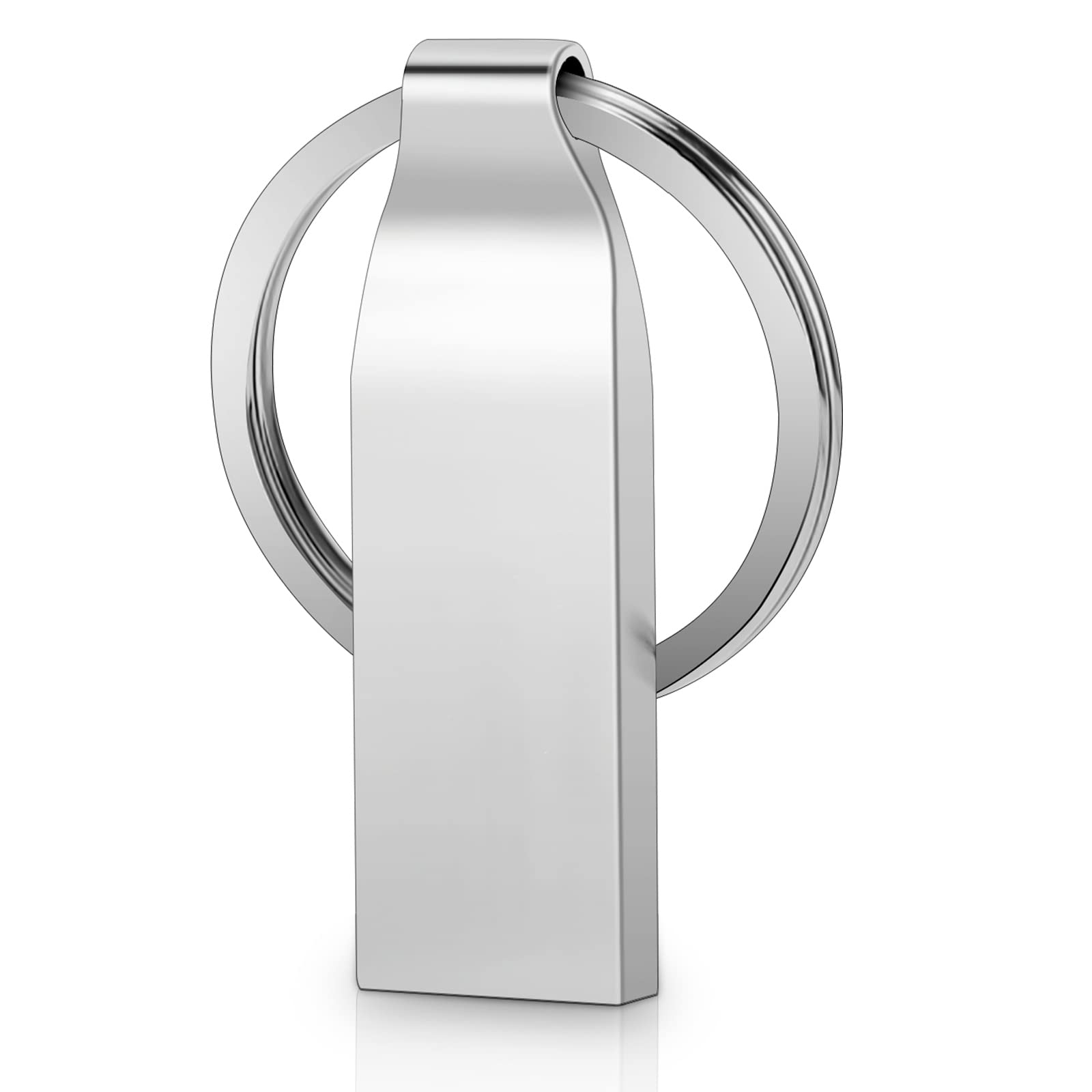 ChuhapII 1TB USB Metal Memory Stick Large Capacity Thumb Drive 1TB Waterproof USB Drive with Keychain Metal Jump Drive Data Storage Compatible with Computer/Laptop
