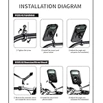 ALACEG-Motorcycle-Phone-Holder-Phone-Stand-Motorcycle-1-Ball-Handlebar-Stem-Mobile-Holder-Double-Socket-Arms-Aluminium-Base-Phone-Holder-Waterproof-Case-Bike-Phone-Mount