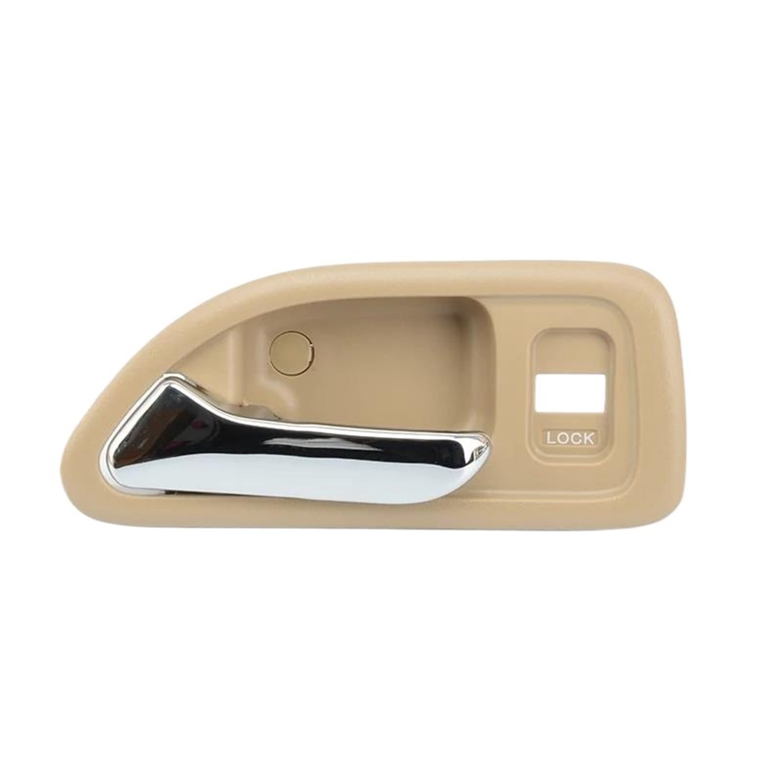Mcqnds Beige Front Left For Accord Cd4 Cd5 Ce6 1994 1995 1996 1997 Chrome Car Interior Door Handle(Beige Front Left)