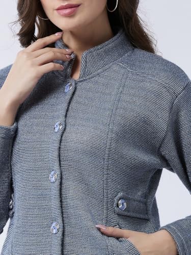 Image of PIVL Women's Long Winter Acrylic Blend Sweater