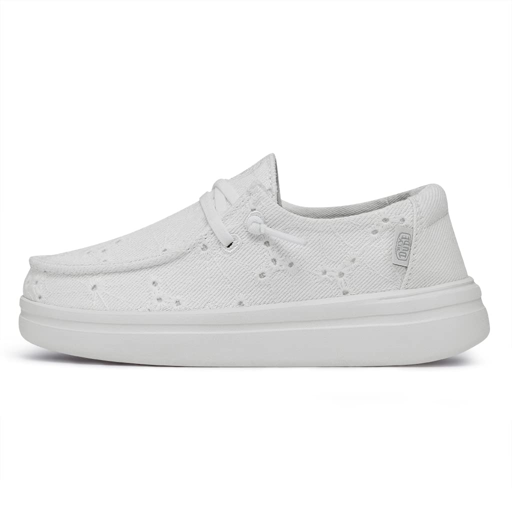Hey Dude Wendy Youth Rise Eyelet, Scarpe Slip-On per Bambine e Ragazze