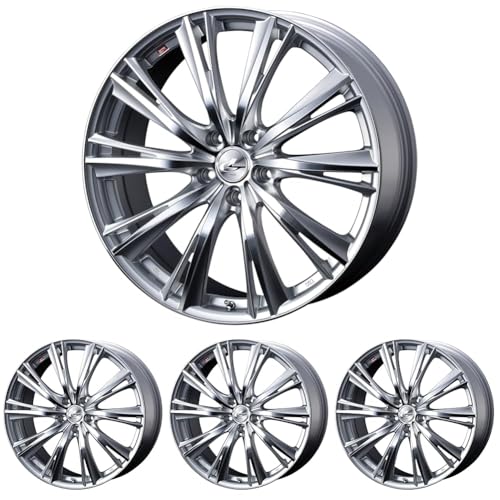 Weds LEONIS WX 18C` 5H PCD114.3 8.0J +42 HSMC y0033904z (× 4)