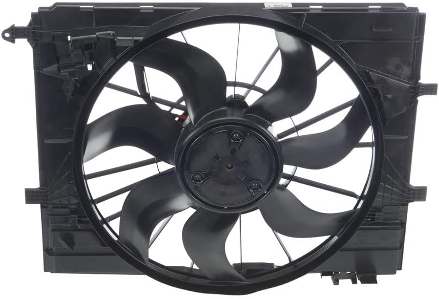 BOSCH 0130707516 OE Replacement Engine Cooling Fan Assembly | Compatible with Select Mercedes-Benz E300, E400, E43 AMG, GLC300, GLC43 AMG