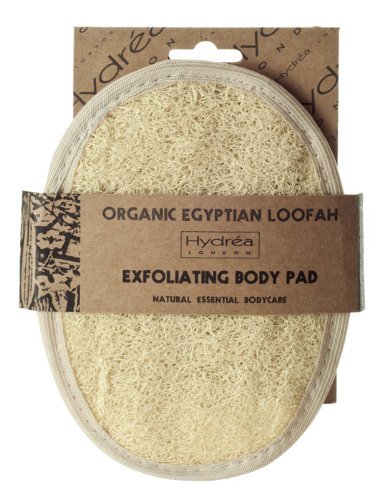 Organic Egyptian Loofah Exfoliating Body Pad - Luxury Body Exfoliator by Hydrea London by Hydrea London