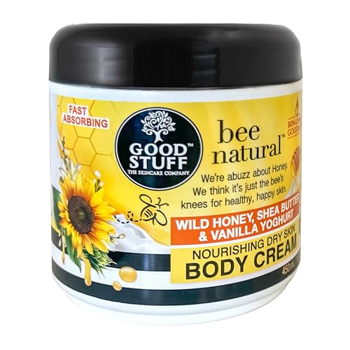 Good Stuff Bee Natural Nourishing Body Cream with Shea Butter 500g/15.22Fl.Oz