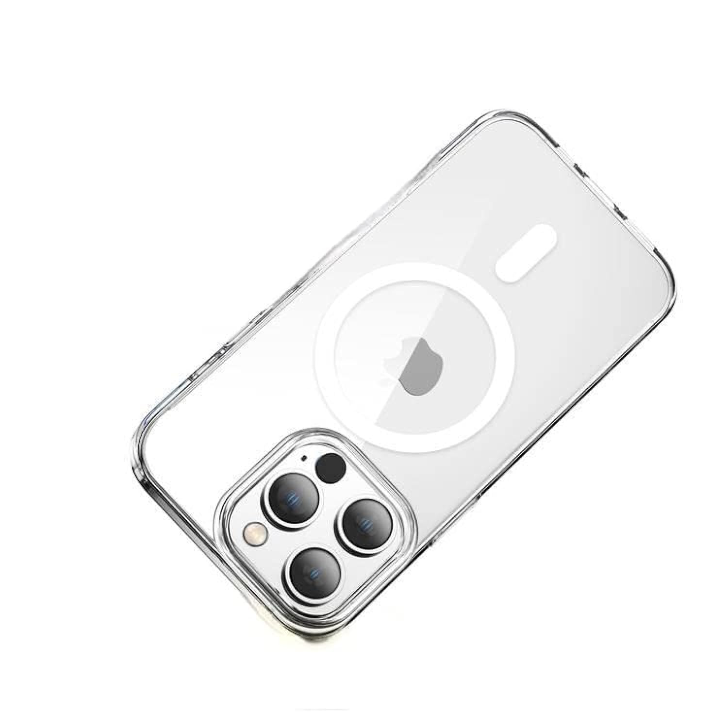 Green Lion MagSafe Crystal Clear for iPhone 14 Plus, Precise Cutouts, Anti Scratch, Anti Fingerprint, Camera Protection, Ultra HD Clarity - Clear