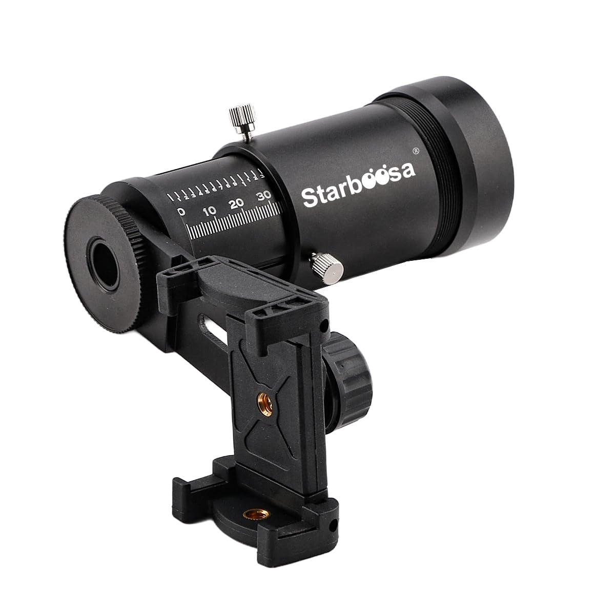 Ausziehbarer Zielfernrohr-Kamera-Adapter - Smartphone-Halterung für Outdoor-Fotografie - Kompatibel mit den meisten Okularen und einstellbar für Augenabstand