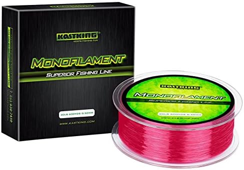 KastKing Premium Monofilament Fishing Line, Rebel Red,300Yds,4LB