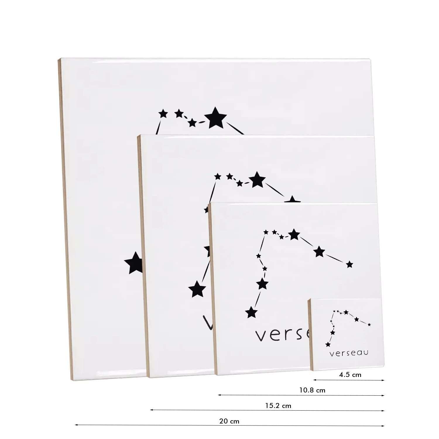 Mug En Métal Emaillé Moon Child Line Art Minimaliste Esotérique