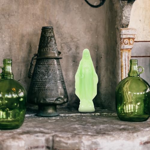 Estatua Virgen Católica 7 Pulgadas con Luz miniatura 3