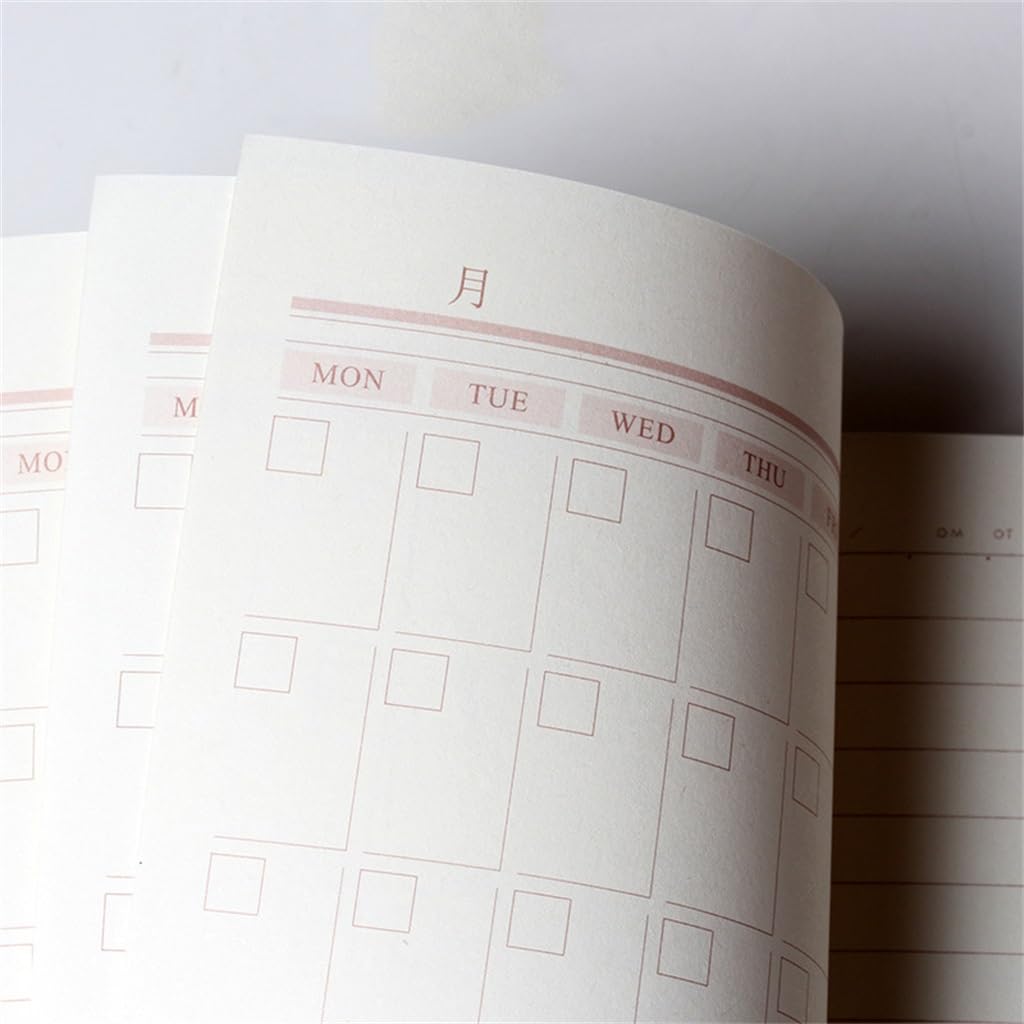 CXBDDF Personalisiertes A5 verdicktes Business-Notizbuch mit Schaf-Papi-Notizbuch