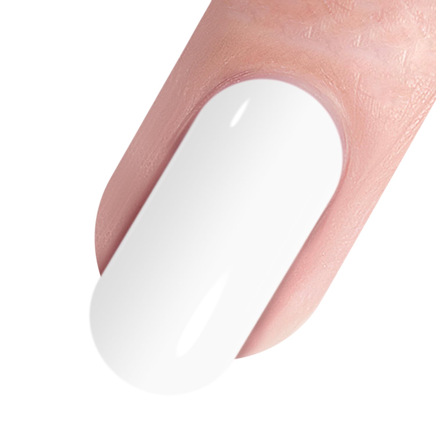 Vishine Smalto Gel per Unghie, 8ml Bianco French Soak Off UV LED Nail Art Fai da Te Manicure per Ragazze Donne LM046