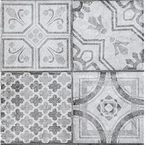 d-c-fix zelfklevende tegels Klassieke Marokkaanse stijl patroon 30,5 cm x 30,5 cm – vloertegels vinyl plaktegels vloer floor tiles peel and stick