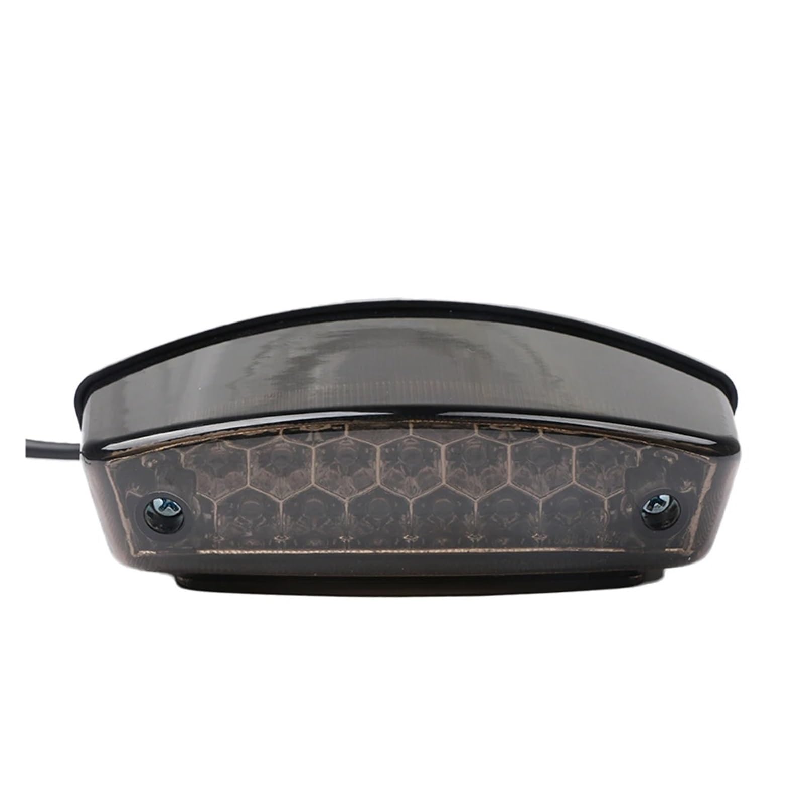Luce posteriore per moto Per Ducati Per Monster LED Luce Freno Universale Per Motocicletta Targa Indicatore Di Stop Posteriore Fanale posteriore(Black)