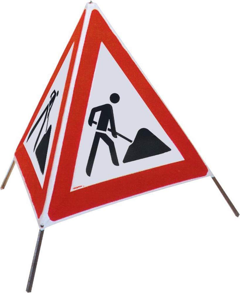 'Format 4030163559783 – Faltsignal Typ. 70 N. 700 mmVKZ. 123 Baustelle "