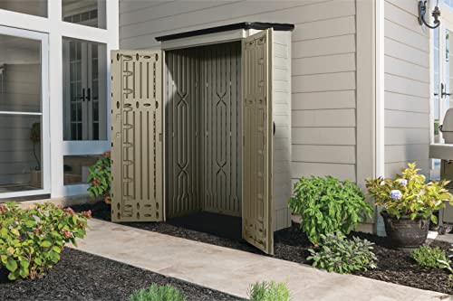 Rubbermaid 1887157 Vertical Resin Outdoor Storage Shed thumb #4