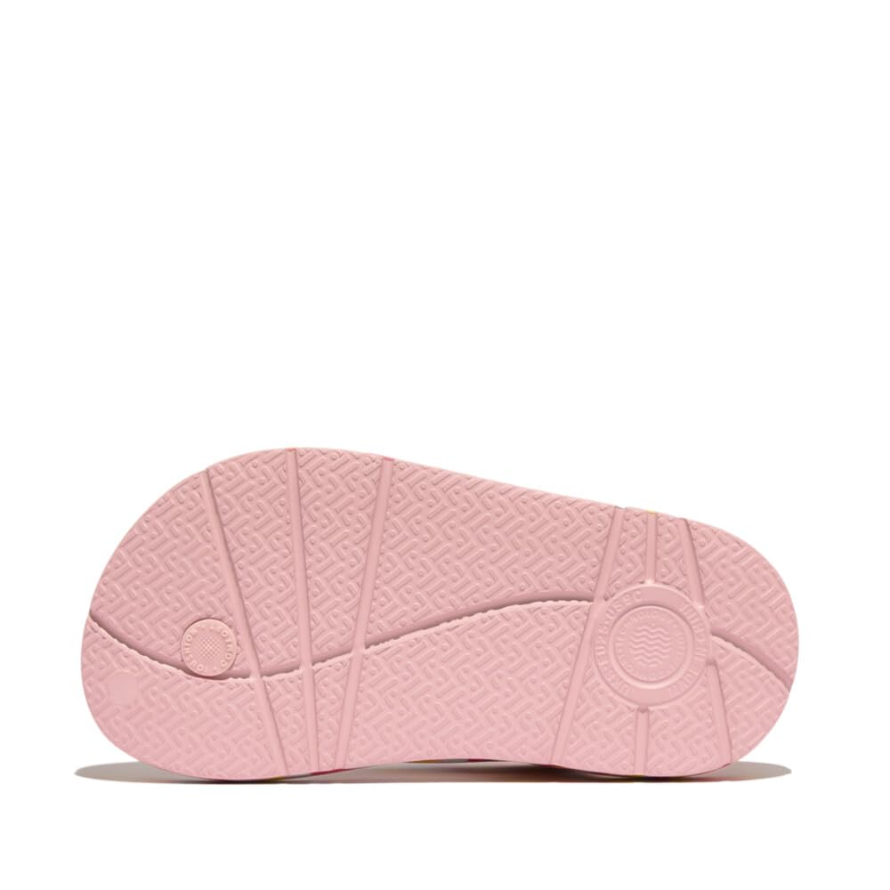 Fitflop Iqushion Kids Toddler Swirly Ergonomic Flip-Flops, Sandali Unisex-Bambini e Ragazzi