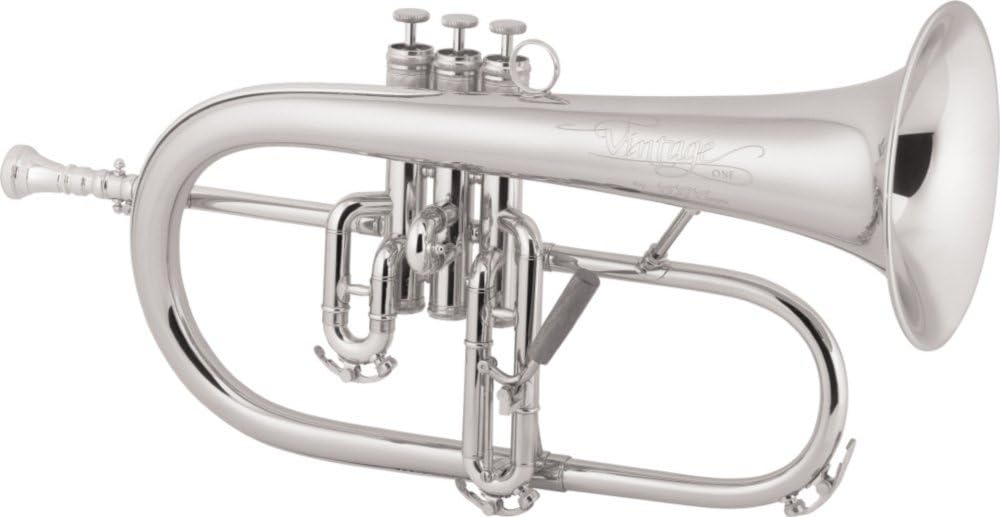 Conn 1FR Vintage One Series Bb Flugelhorn Silver : Musical Instruments
