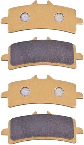 Pastillas de freno delanteras y traseras de cobre sinterizado para motocicleta Ducati 1200S Multistrada 2015-2018 2018 2020 2021 de cobre