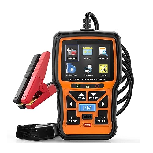 Outil d'analyse de diagnostic de voiture NT301 Plus et testeur batterie